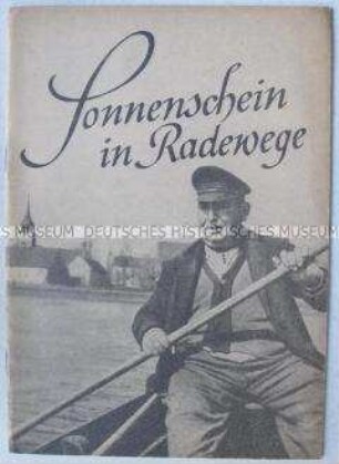 Illustrierte Propagandaschrift für die Kollektivierung der Landwirtschaft