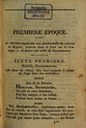 Marie Mignot : comédie historique, mêlée de couplets ; en trois époques