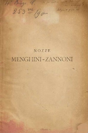 Canti popolari raccolti in Fornovo di Taro da Vittorio Rugarli : (Nozze Menghini-Zannoni)