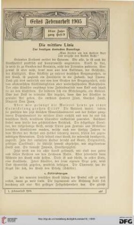 Heft 9 (1. Februarheft 1905)