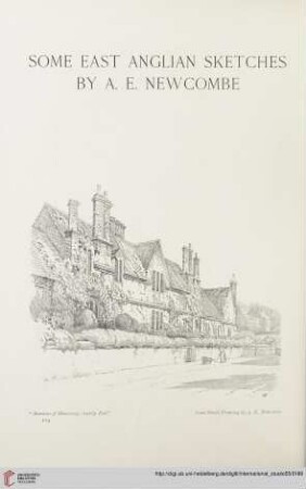 Vol. 55 (1915) = No. 218: Some East Anglian sketches