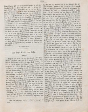 335-338 Die Lehre Christi vom Lohn : biblisch-theologische Skizze (Schluß)