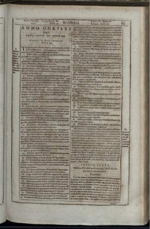 Anno Christi 1547. Pauli Papae III. Anno XIII. Caroli V. Rom. Imperat. Anno 27