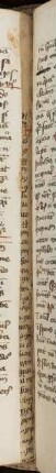 Falzstreifen 2: Nicht identifizierter Text (Teil 6, 13. Jh.)