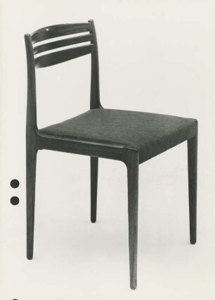 Stuhl "Mod. 422 / 01" und Essgruppe "Mod. 422" von O. F. Pollak