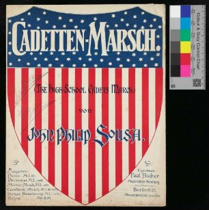 Notenblatt: Cadetten-Marsch (The High School Cadets March.) von John Philip Sousa