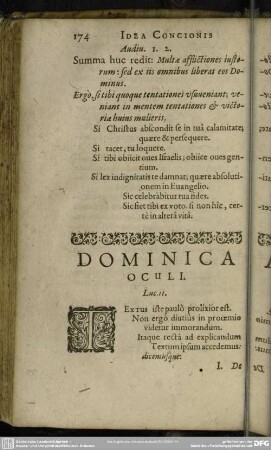 Dominica Oculi