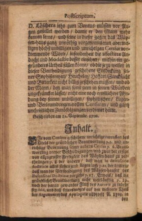 Inhalt