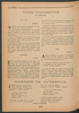 Canción de juventud