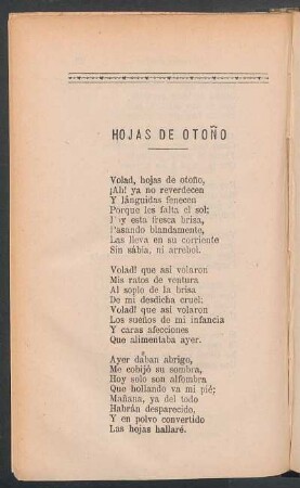 Hojas de otoño
