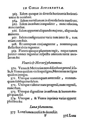 Veneris & Mercurÿ phænomena.