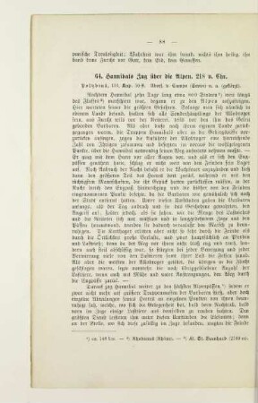 64. Hannibals Zug über die Alpen, 218 v. Chr.