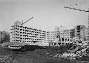 Leningrader Straße, Lingnerallee : Bau Robotron, 1970/71