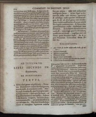 Ad Titulum VII. - Ad Titulum X.