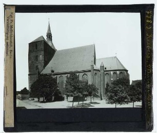 Kolberg, Mariendom : Außenansicht von NO