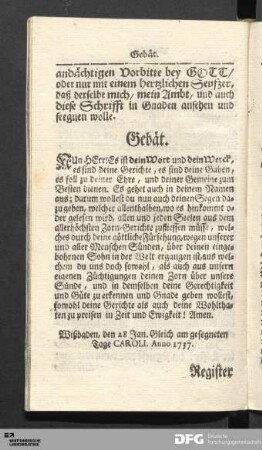 Gebät.