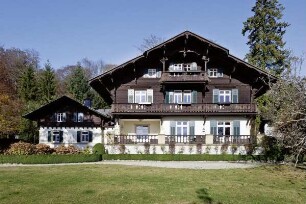 Sachgesamtheit Villa Flinsch (Villa und Nebengebäude); Königstein, Rombergweg 4, Rombergweg 8b, Rombergweg 8