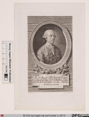 Bildnis Joseph Sperges (1771 Frhr. von)