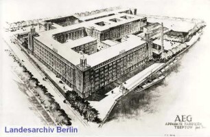 Industriebetriebe; AEG Apparate-Fabriken-Treptow; Hoffmannstraße (Treptow)