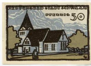 Geldschein / Notgeld, 50 Pfennig, 1922