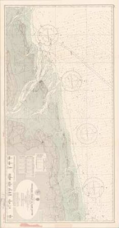 3761 Nordsee; East Frisian Islands. Friesche Zeegat to Jade River