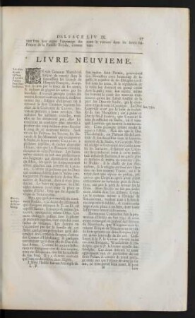 Livre Neuvieme