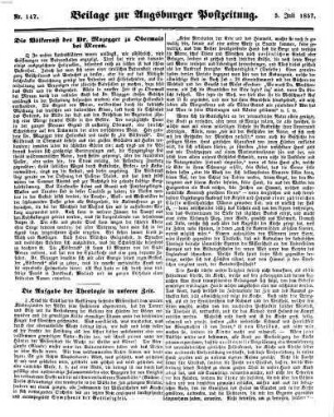 Augsburger Postzeitung. 1857 = Jg. 171, 7 - 12
