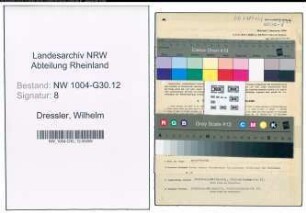 Entnazifizierung Wilhelm Dressler , geb. 17.09.1910 (Kaufm.Angestellter)