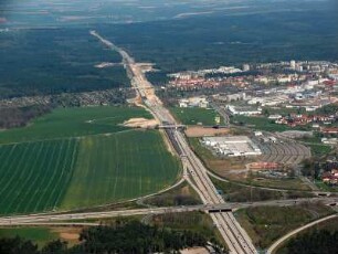 Hermsdorfer Kreuz BAB A 9 Richtung Hermsdorf