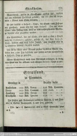 Stralsund, in Pommern