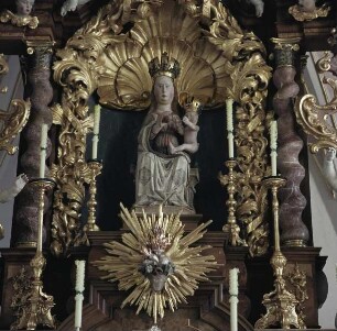 Thronende Muttergottes