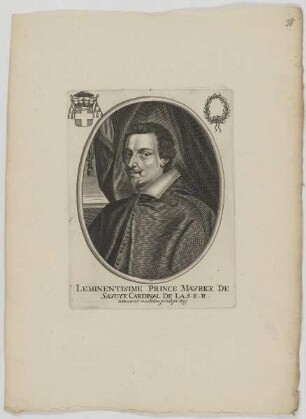 Bildnis des Mavrice, Prinz von Savoyen