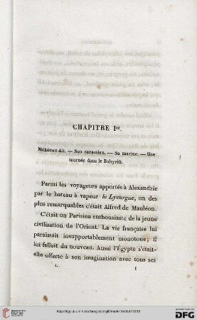 Chapitre Ier: Méhémet-Ali. – Son caractère. – Sa marine. – Une tournée dans le Bahyrèh