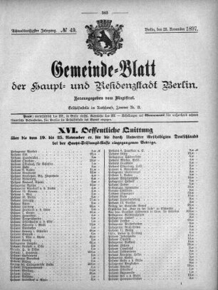 1897,49: No. 49, 28. November 1897