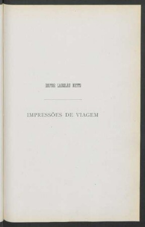 Impressões de viagem