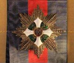 Militärorden von Savoyen, Bruststern zum Großkreuz