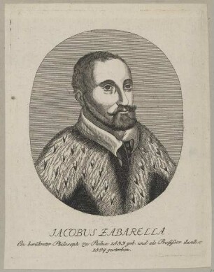 Bildnis des Jacobus Zabarella