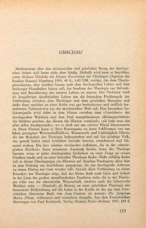 123-124 [Rezension] Guitton, Jean, Die Jungfrau Maria