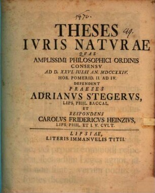 Theses Ivris Natvrae