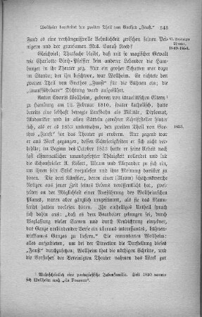 Wohlheim bearbeitet den zweiten Theil von Goethes "Faust."