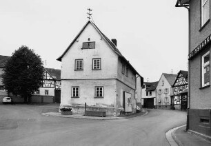 Backhaus und ehem. Rathaus; Butzbach, Zum Weißen Stein 29