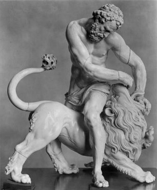 Herkules und der nemäische Löwe