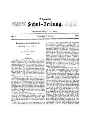Das Waadtländische Volks - Schulwesen : (Fortsetzung)