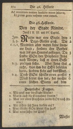 Die 46. Historie.