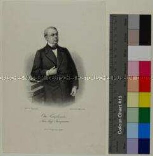 Porträt des preußischen Finanzministers Otto Camphausen