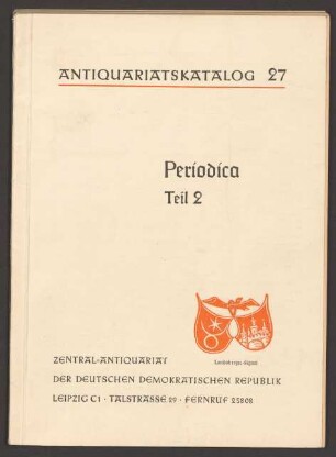 Nr. 27: Periodica