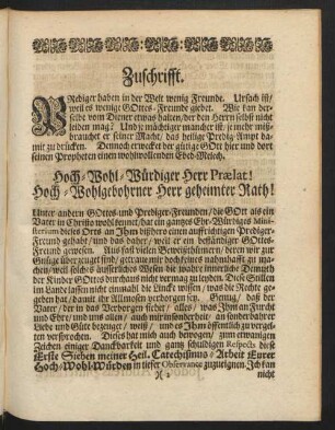 Zuschrifft