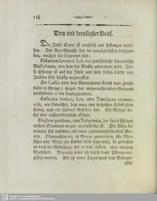 Drey und dreyßigster Brief