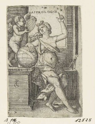 Astrologia, Blatt 7 der Folge "Sieben freie Künste"