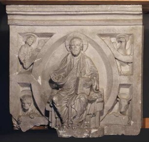 Christus-Relief von der Lettner-Kanzel Wechselburg